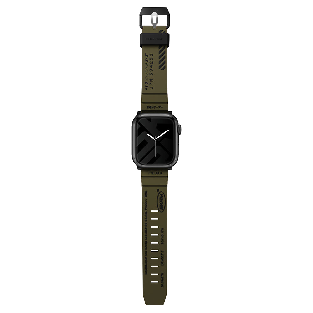 Apple Watch 44mm SkinArma Shokku Silikon Kordon