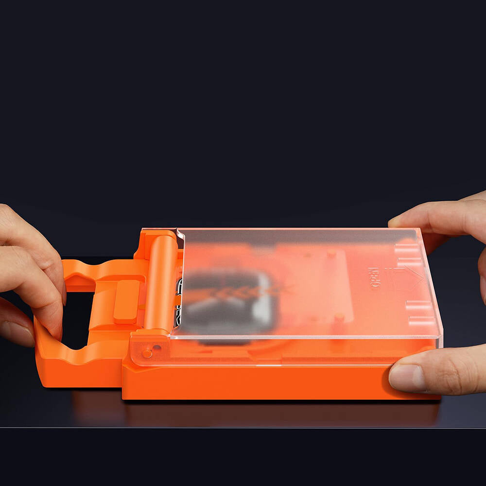 Watch 7 41mm Wiwu Wi-JD105 Easy Install PMMA Pet Ekran Koruyucu + Kolay Uygulama Aparatı Siyah