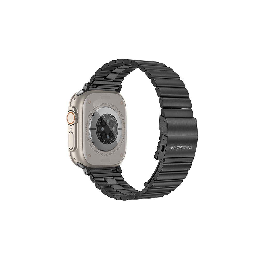Apple Watch 7 45mm Amazingthing Titan Steel Metal Kordon
