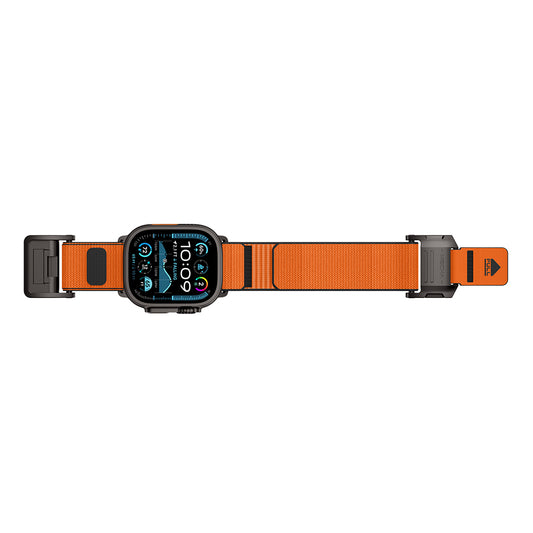 Apple Watch 7 45mm Mohseven iWatch Mecha Sport Hasır Kordon