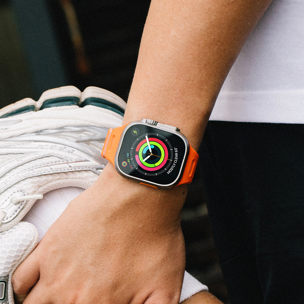 Apple Watch 7 45mm Native Union Active Watch Band Serisi Silikon Kordon