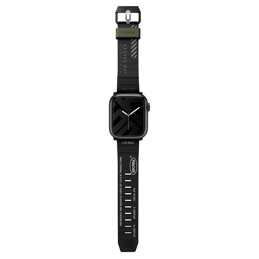 Apple Watch 7 45mm SkinArma Shokku Silikon Kordon