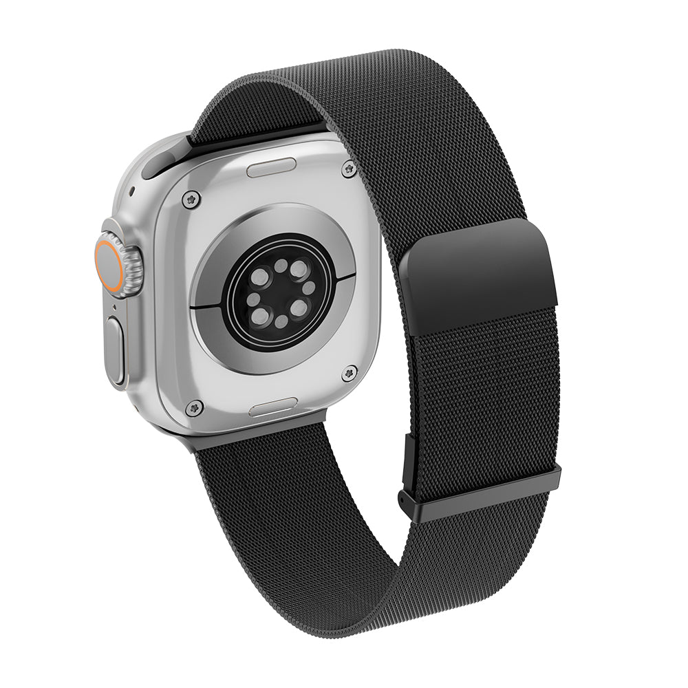 Apple Watch 7 45mm Wiwu MagFlex Secure Serisi Metal Kordon