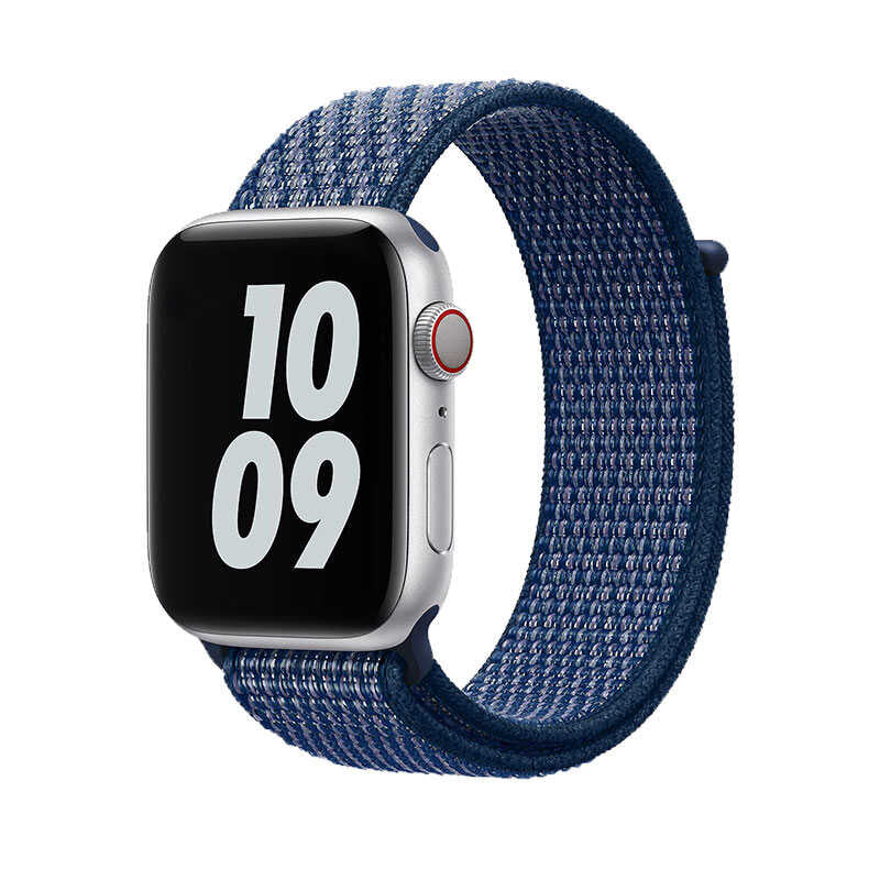 Apple Watch Ultra 49mm Kordon Wiwu Sport Loop Hasır Strap Kayış