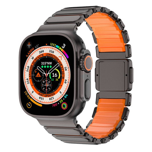 Apple Watch Ultra 49mm Mohseven iWatch Titancore No.2 Çelik Kordon