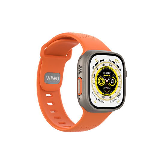 Apple Watch Ultra 49mm Wiwu Wi-WB0201 Comf Secur Serisi Silikon Kordon