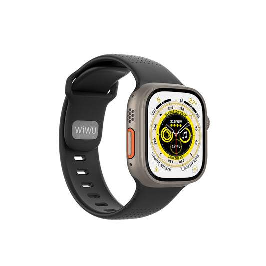Apple Watch Ultra 49mm Wiwu Wi-WB0201 Comf Secur Serisi Silikon Kordon