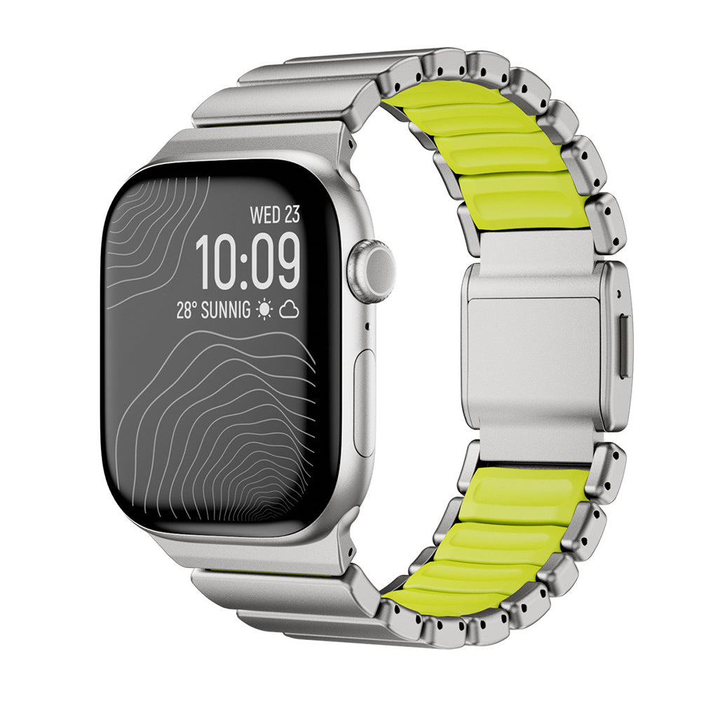 Apple Watch Ultra 49mm Zore KRD-151 Metal Silikon Kordon