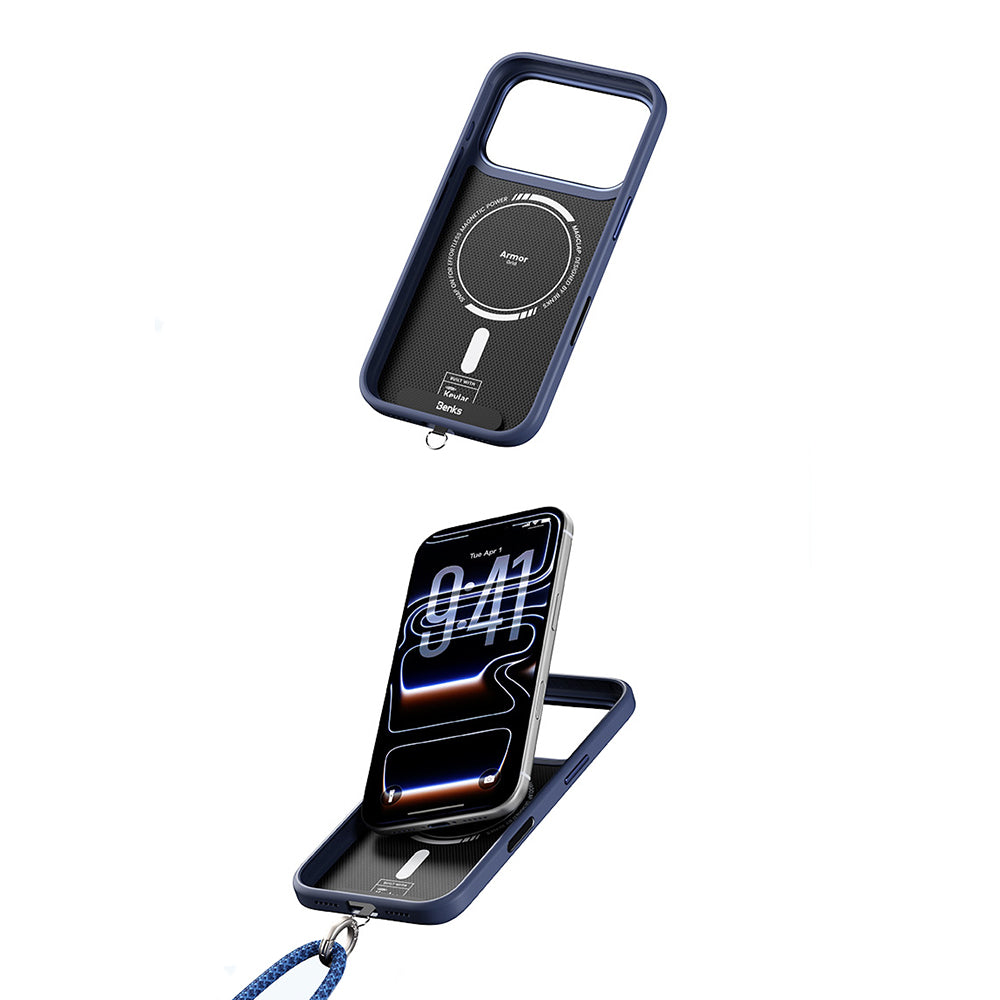 Benks ArmorGrid Serisi Ayarlanabilir Telefon Bilek Askı İpi
