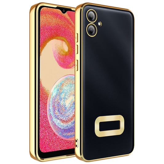 Galaxy A07 Kılıf Kamera Korumalı Logo Gösteren Zore Omega Kapak