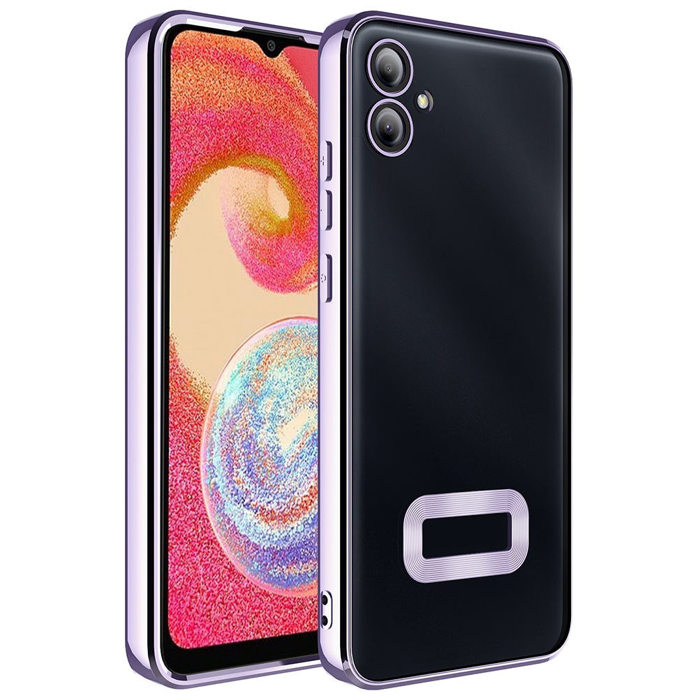 Galaxy A07 Kılıf Kamera Korumalı Logo Gösteren Zore Omega Kapak