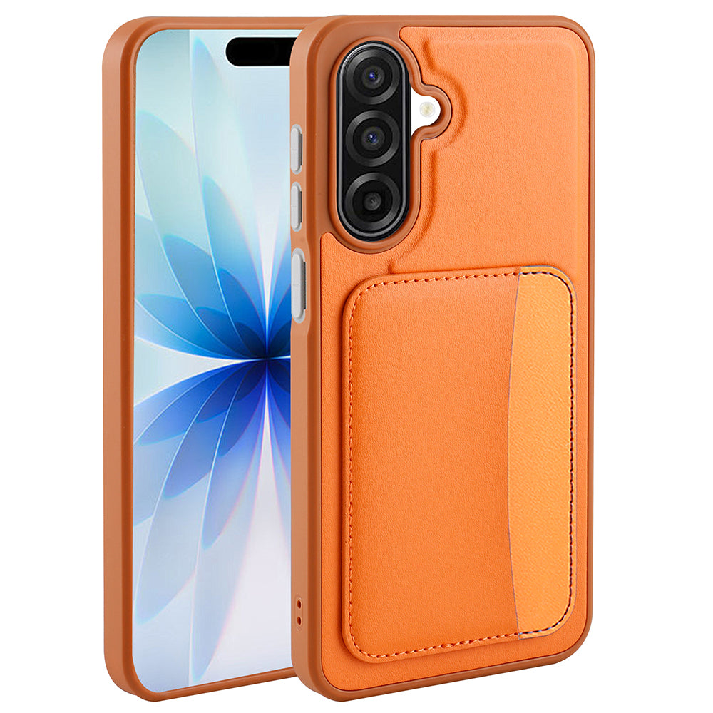 Galaxy A17 Kılıf Kartlıklı Zore X-Kart Silikon Kapak