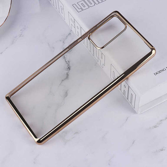Galaxy Note 20 Ultra Benks Magic Glitz Ultra-Thin Transparent Protective Soft Kılıf Rose Gold