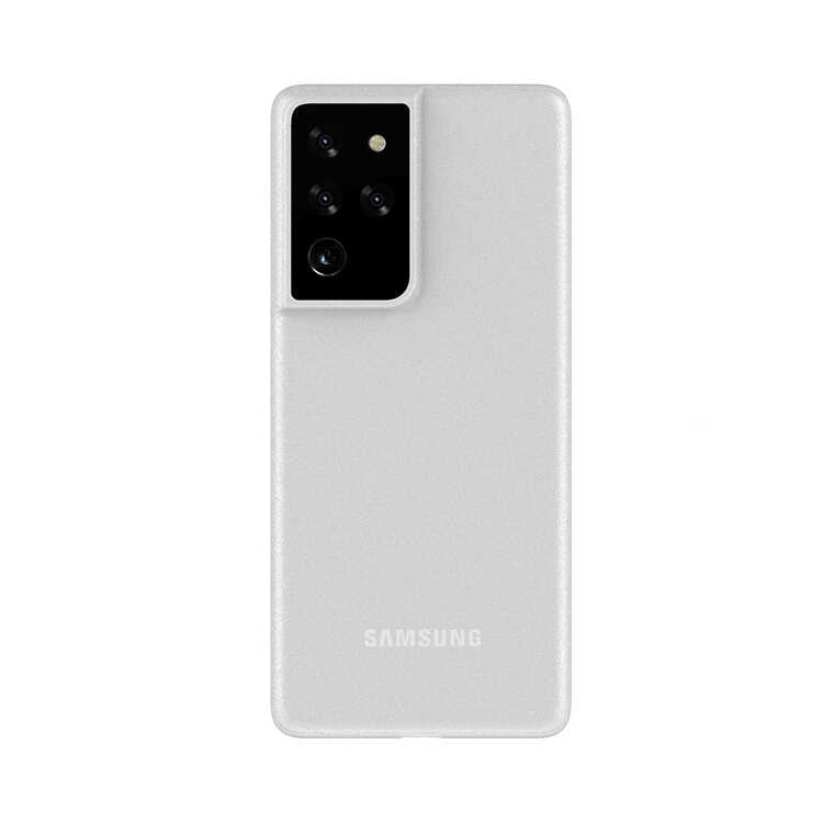 Galaxy S21 Ultra Kılıf Benks Lollipop Protective Kılıf Beyaz