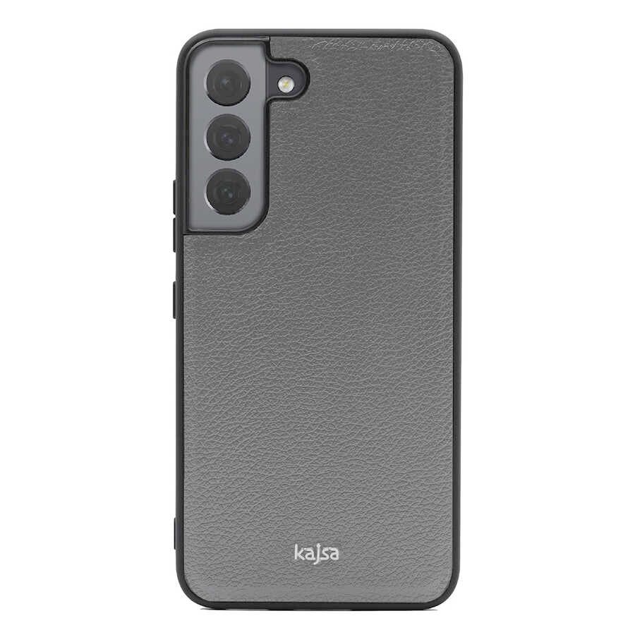 Galaxy S22 Kılıf Kajsa Luxe Collection Hakiki Deri Kapak