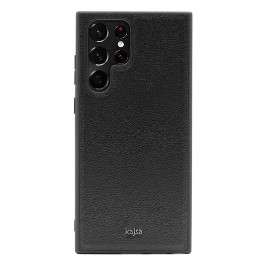 Galaxy S22 Ultra Kılıf Kajsa Luxe Collection Hakiki Deri Kapak