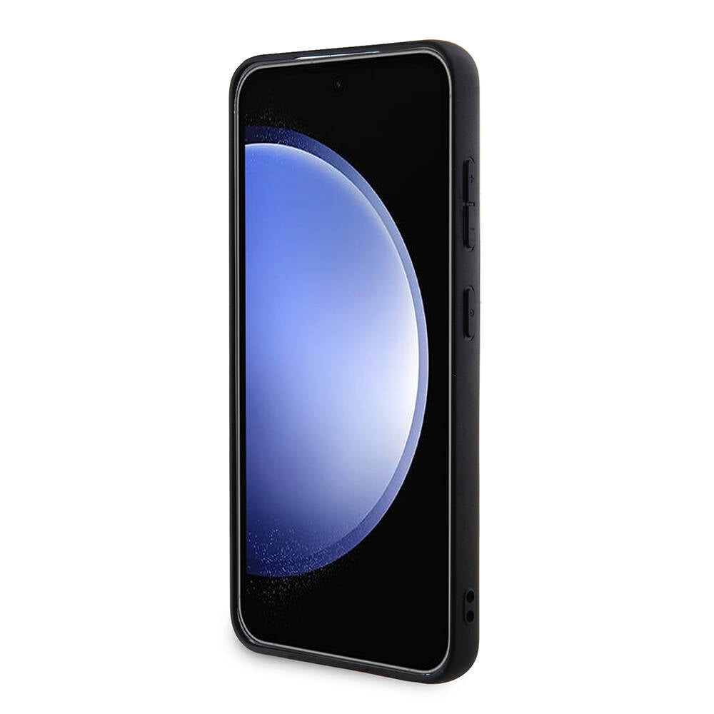 Galaxy S24 Kılıf Lacoste Orjinal Lisanslı PU Pike Desenli Arka Yüzey İkonik Timsah Dokuma Logolu Kılıf Yeşil