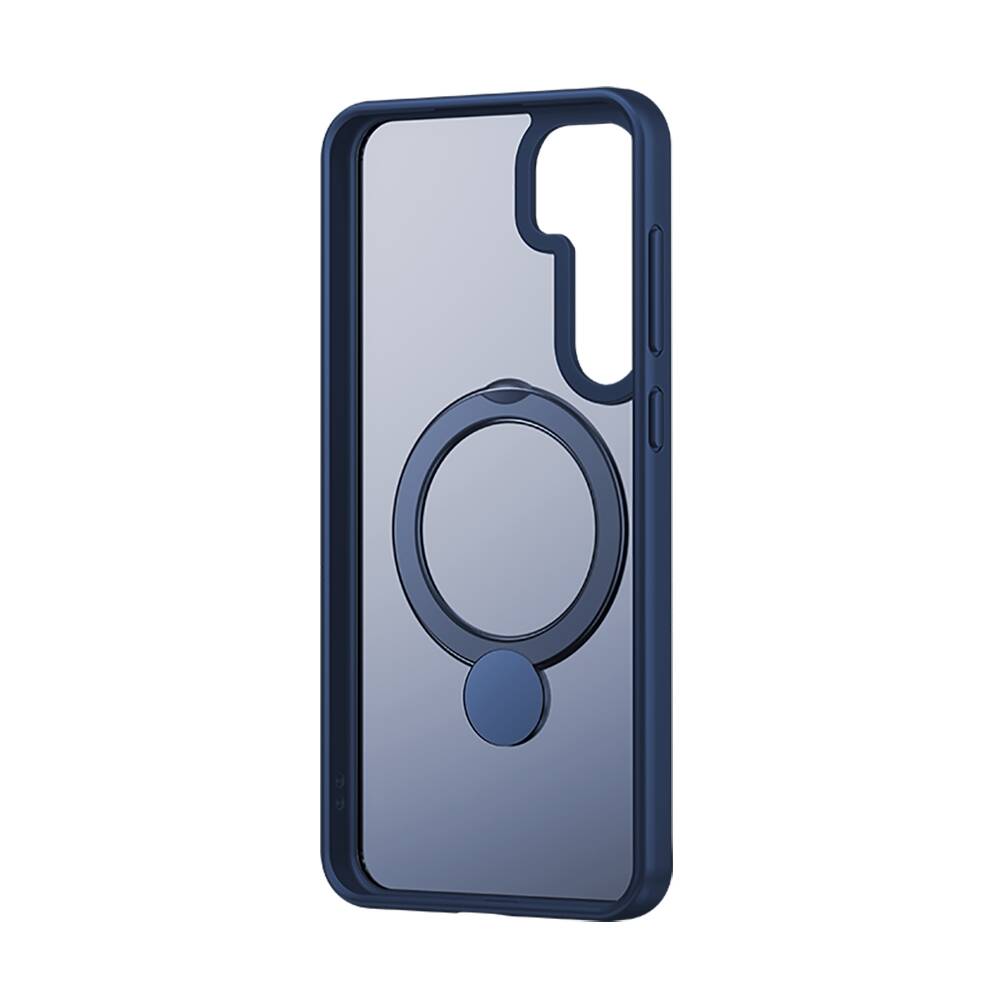 Galaxy S24 Kılıf Magsafe Şarj Özellikli Benks Standlı Mist Protective Kılıf Mavi