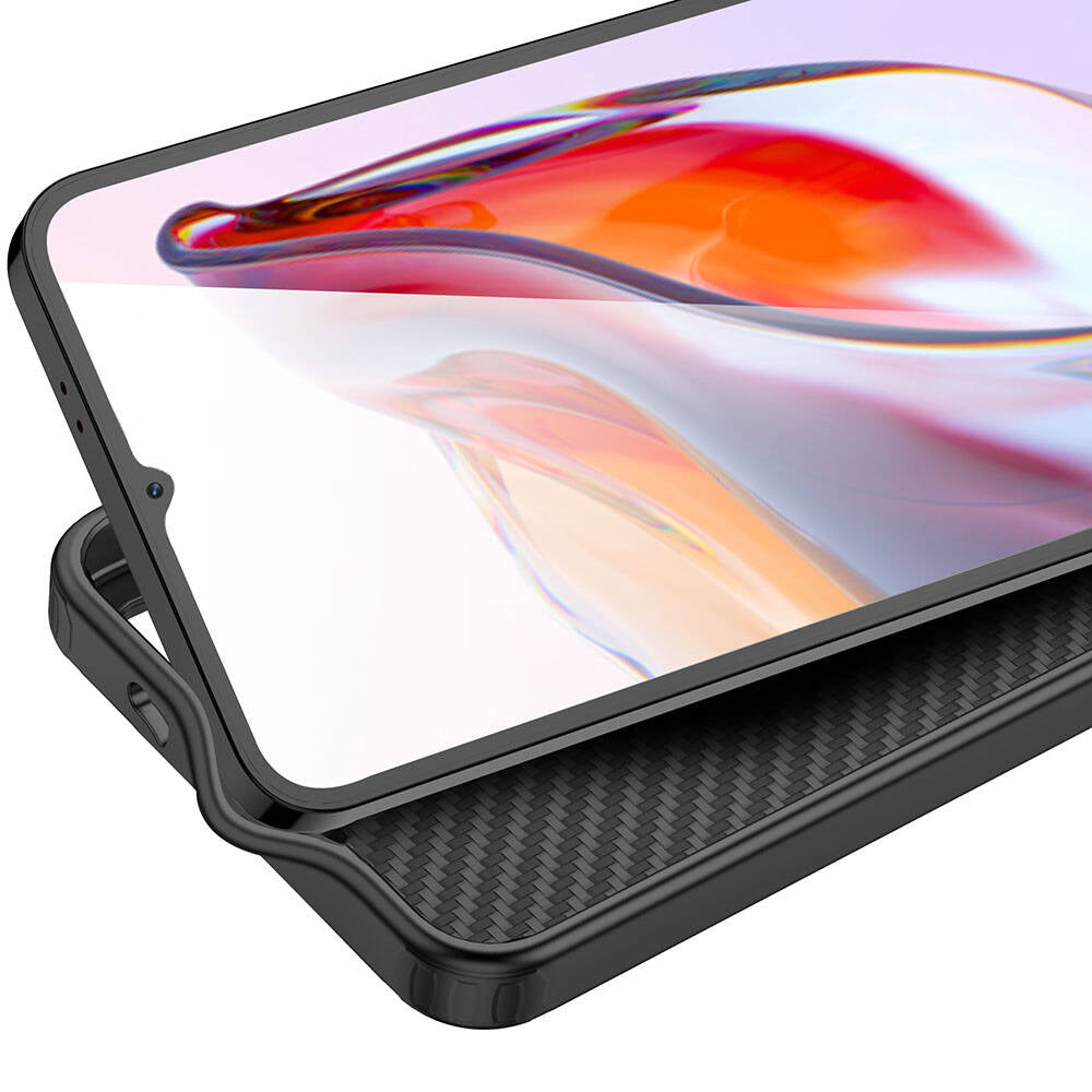 Galaxy S24 Plus Kılıf Aramid Karbon Fiber Magsafe Özellikli Wlons Radison Kılıf Siyah
