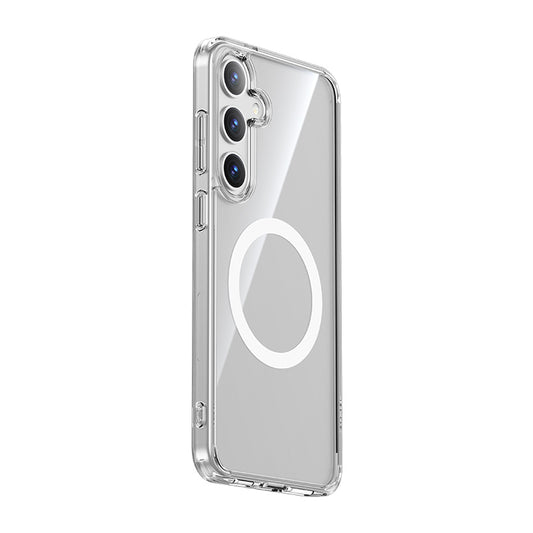 Galaxy S24 Plus Kılıf Magsafe Şarj Özellikli Airbagli Şeffaf Benks LucentPro Serisi Kılıf Şeffaf