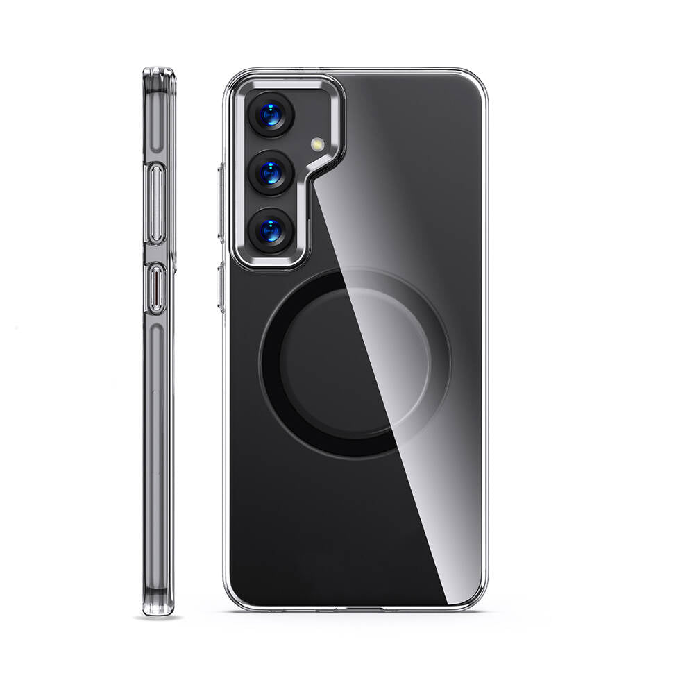 Galaxy S24 Plus Kılıf Magsafe Şarj Özellikli Wlons Efsane Kılıf Renksiz