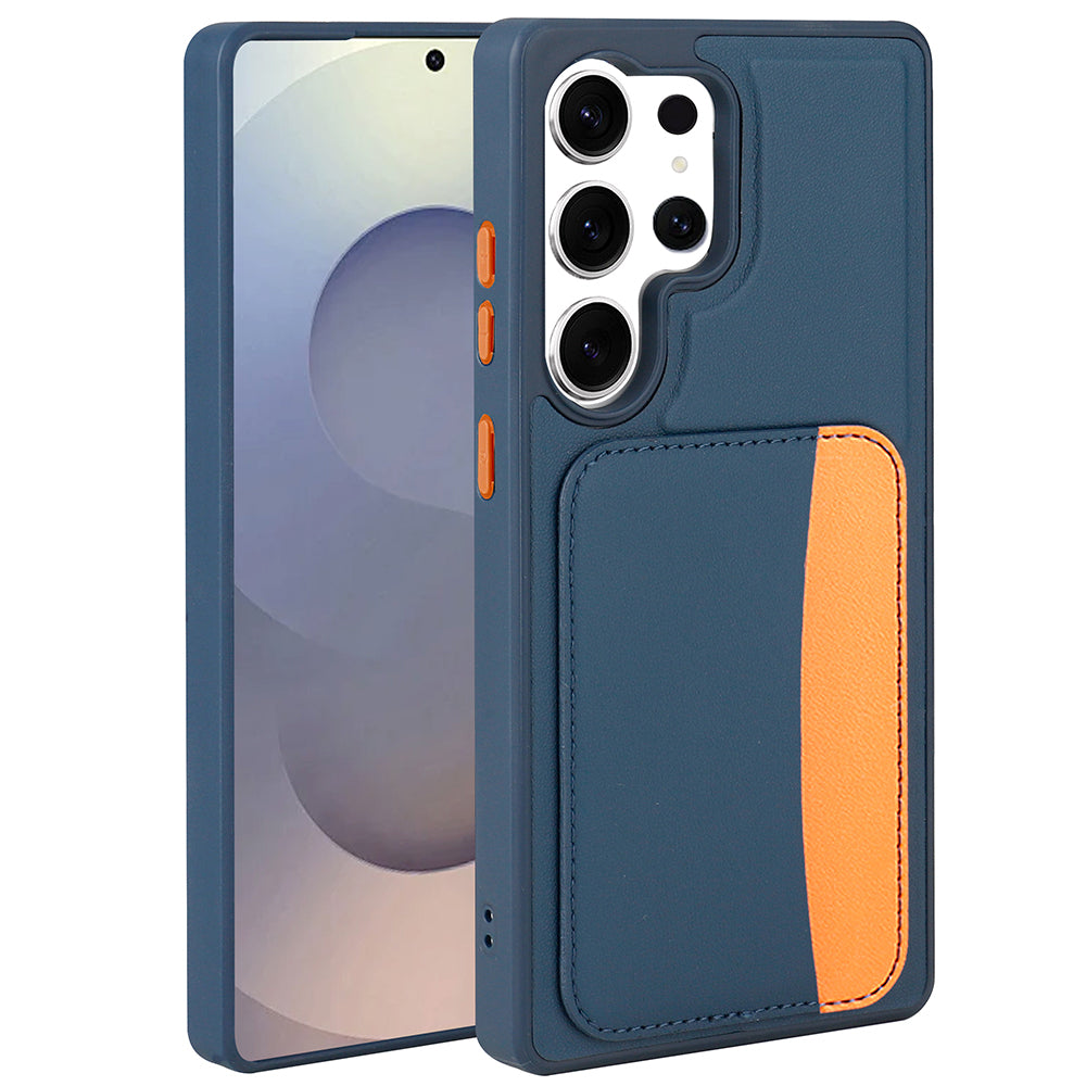 Galaxy S24 Ultra Kılıf Kartlıklı Zore X-Kart Silikon Kapak