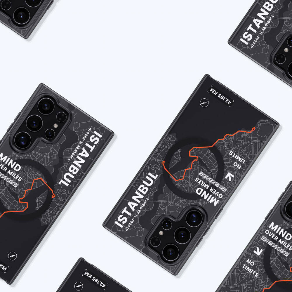 Galaxy S24 Ultra Kılıf Magsafe Şarj Özellikli Benks City Serisi Kılıf Mavi