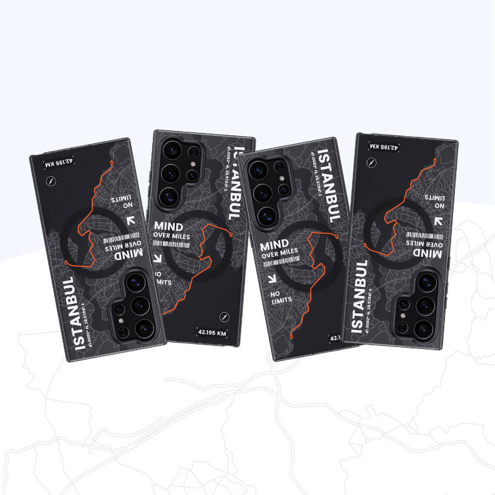 Galaxy S24 Ultra Kılıf Magsafe Şarj Özellikli Benks City Serisi Kılıf Mavi