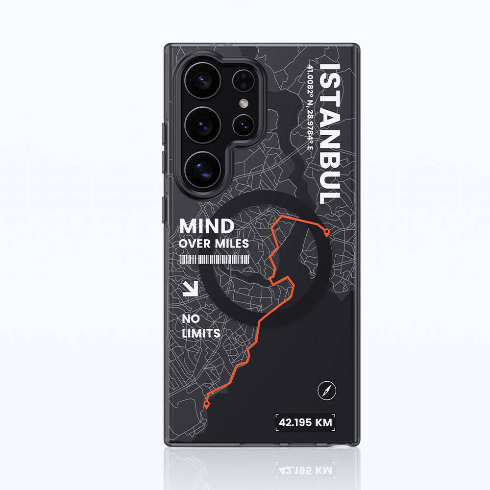 Galaxy S24 Ultra Kılıf Magsafe Şarj Özellikli Benks City Serisi Kılıf Mavi