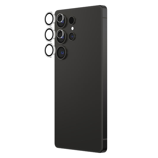 Galaxy S25 Ultra Amazingthing Titan Safir Kamera Lens Koruyucu + Kolay Uygulama Aparatlı Şeffaf