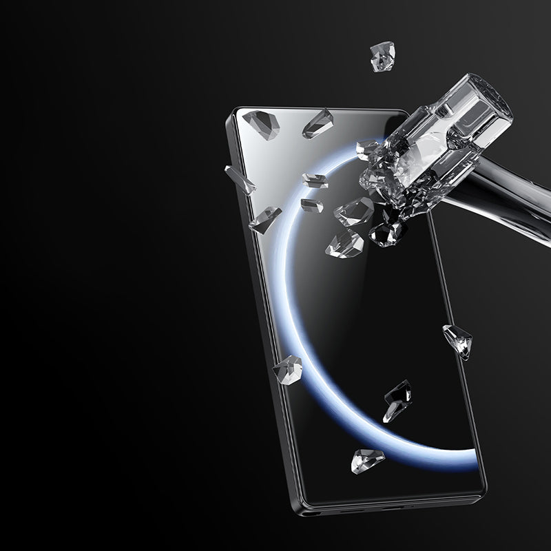 Galaxy S25 Ultra Benks Glass Warrior AR (Anti Reflective) Ekran Koruyucu + Kolay Uygulama Aparatlı Siyah