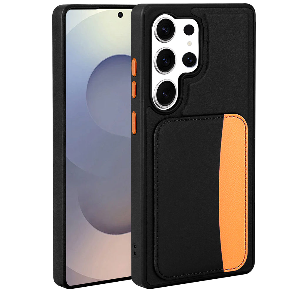 Galaxy S25 Ultra Kılıf Kartlıklı Zore X-Kart Silikon Kapak