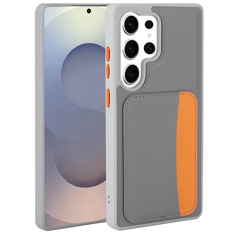 Galaxy S25 Ultra Kılıf Kartlıklı Zore X-Kart Silikon Kapak