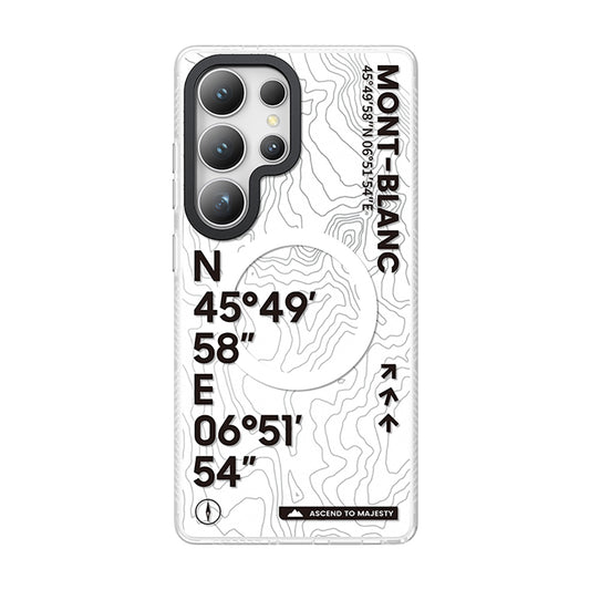 Galaxy S25 Ultra Kılıf Magsafe Şarj Özellikli Benks Dynamic Summit Serisi Kılıf Beyaz