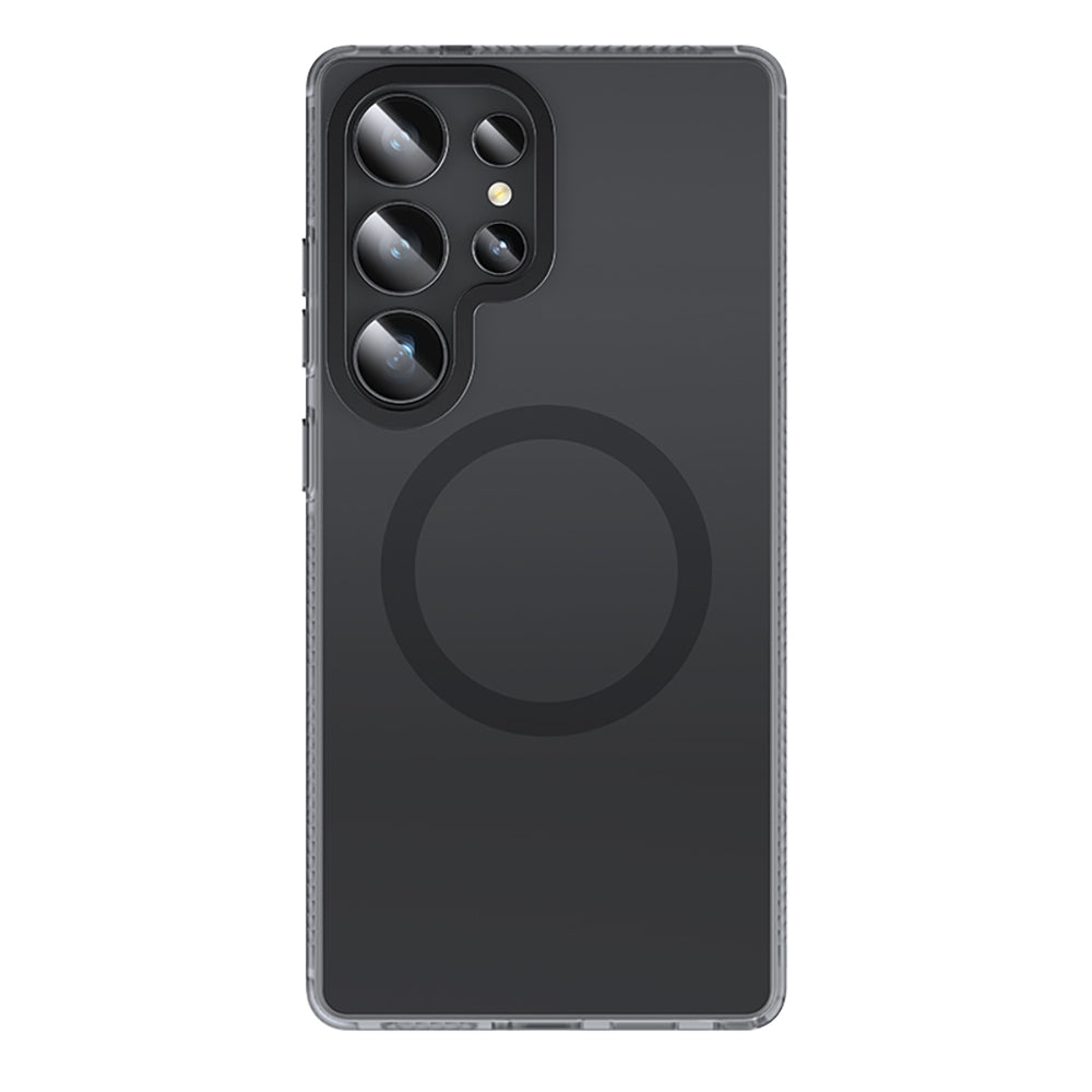 Galaxy S25 Ultra Kılıf Magsafe Şarj Özellikli Benks Lucid Armor Kılıf Siyah