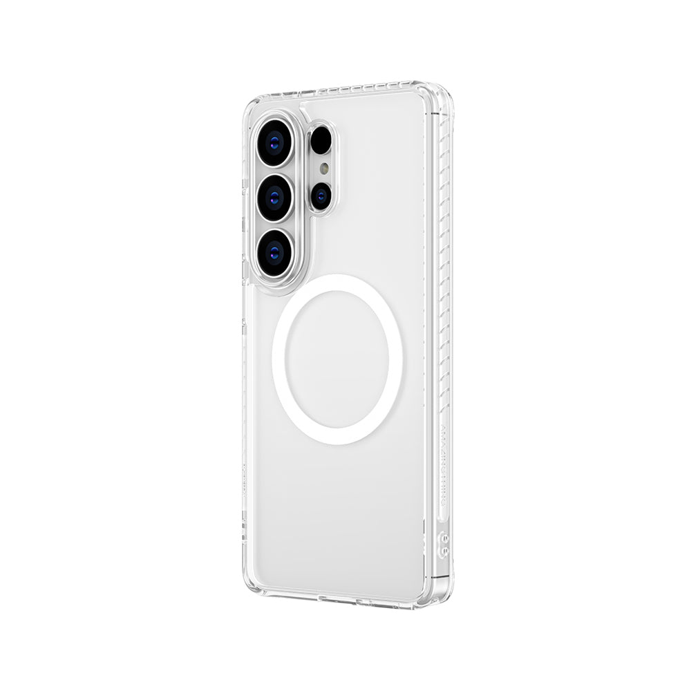 Galaxy S26 Ultra Kılıf M-Safe Şarj Özellikli Airbag Tasarımlı AmazingThing Titan Mag Case Serisi Kapak