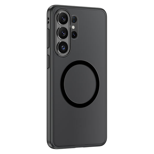 Galaxy S26 Ultra Kılıf M-safe Şarj Özellikli Mat Arka Yüzey Wlons Lola Kapak