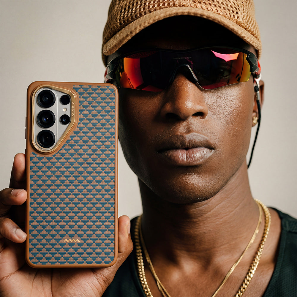 Galaxy S26 Ultra Kılıf M-safe Şarj Özellikli Raptic Aramid Skin Dual Serisi Kapak