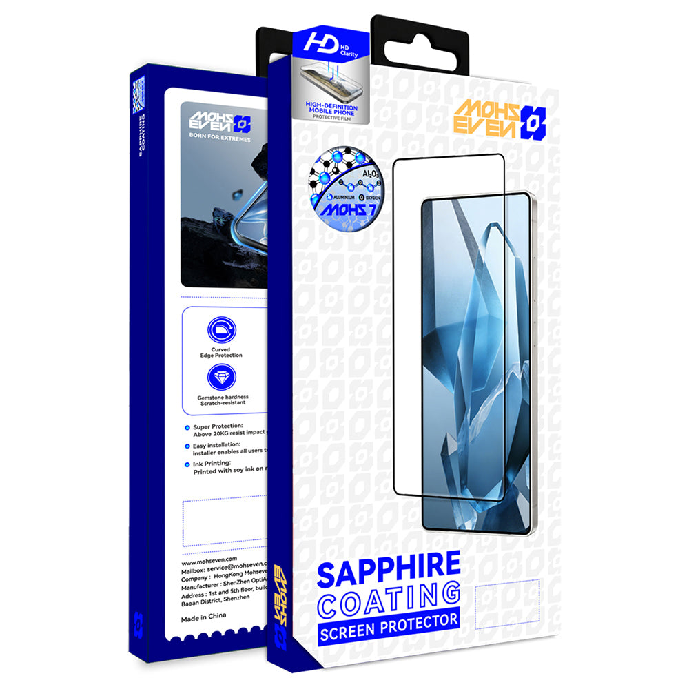 Galaxy Z Fold 7 Mohseven Sapphire Coating 2.5D HD Temperli Cam Ekran Koruyucu