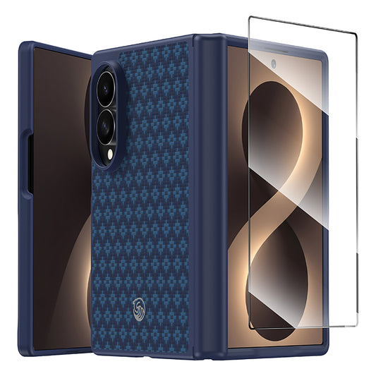 Galaxy Z Fold 8 Benks ArmorPro ArmorGrid Grand Combo Üçlü Aksesuar Seti (Ön Arka Kevlar Karbon Kapak + Ekran Koruyucu)