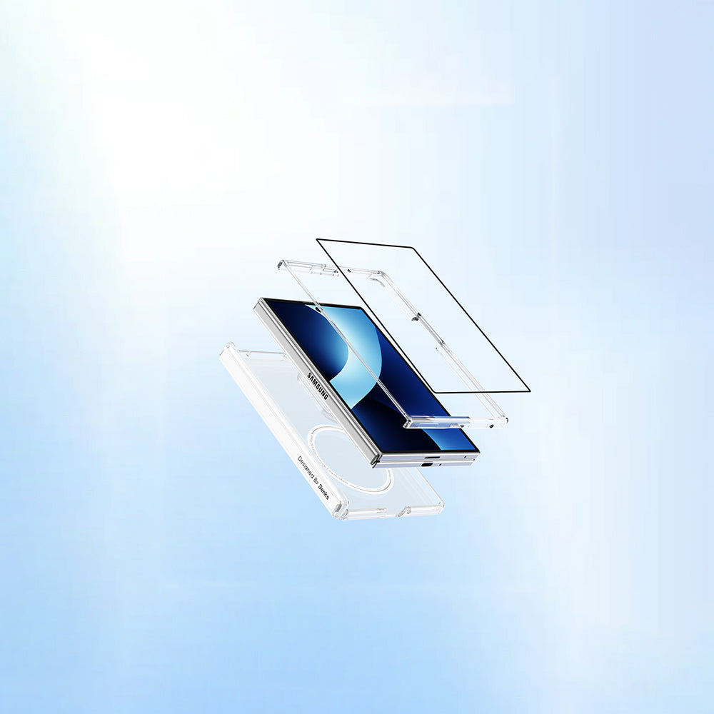 Galaxy Z Fold 8 Benks Crystal Grand Combo Üçlü Aksesuar Seti (Ön Arka Şeffaf Kapak + Ekran Koruyucu)