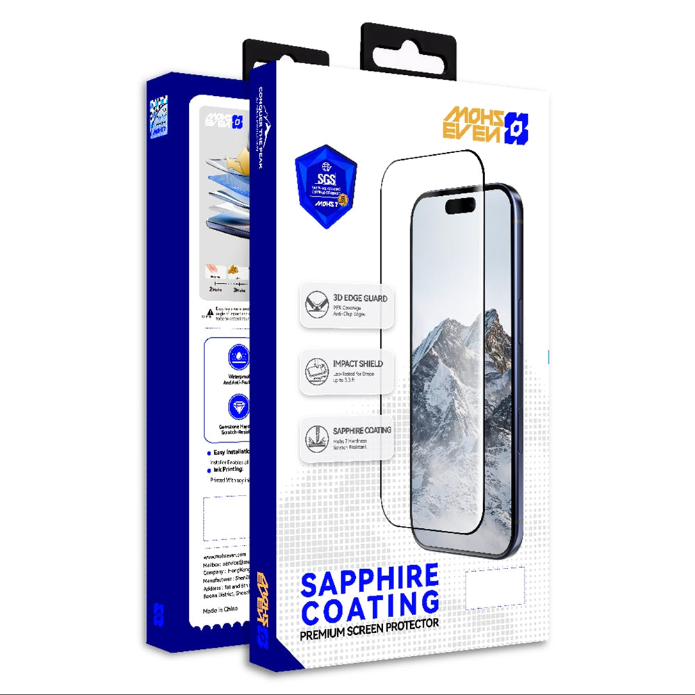 Galaxy Z Fold 8 Mohseven Sapphire Coating 2.5D HD Temperli Cam Ekran Koruyucu