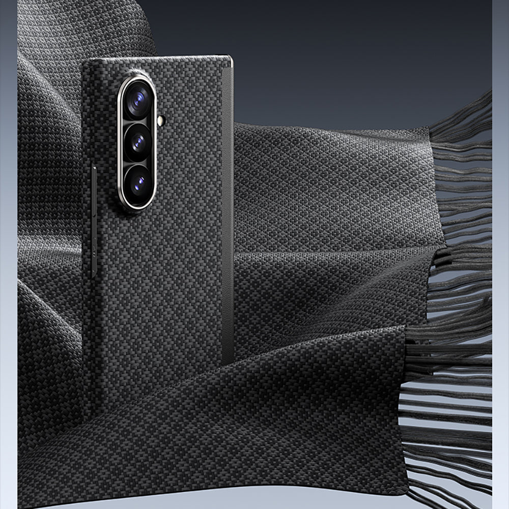 Galaxy Z Fold 8 Ultra Benks ArmorAir ArmorGrid Grand Combo Üçlü Aksesuar Seti (Ön Arka Kevlar Karbon Kapak + Ekran Koruyucu)