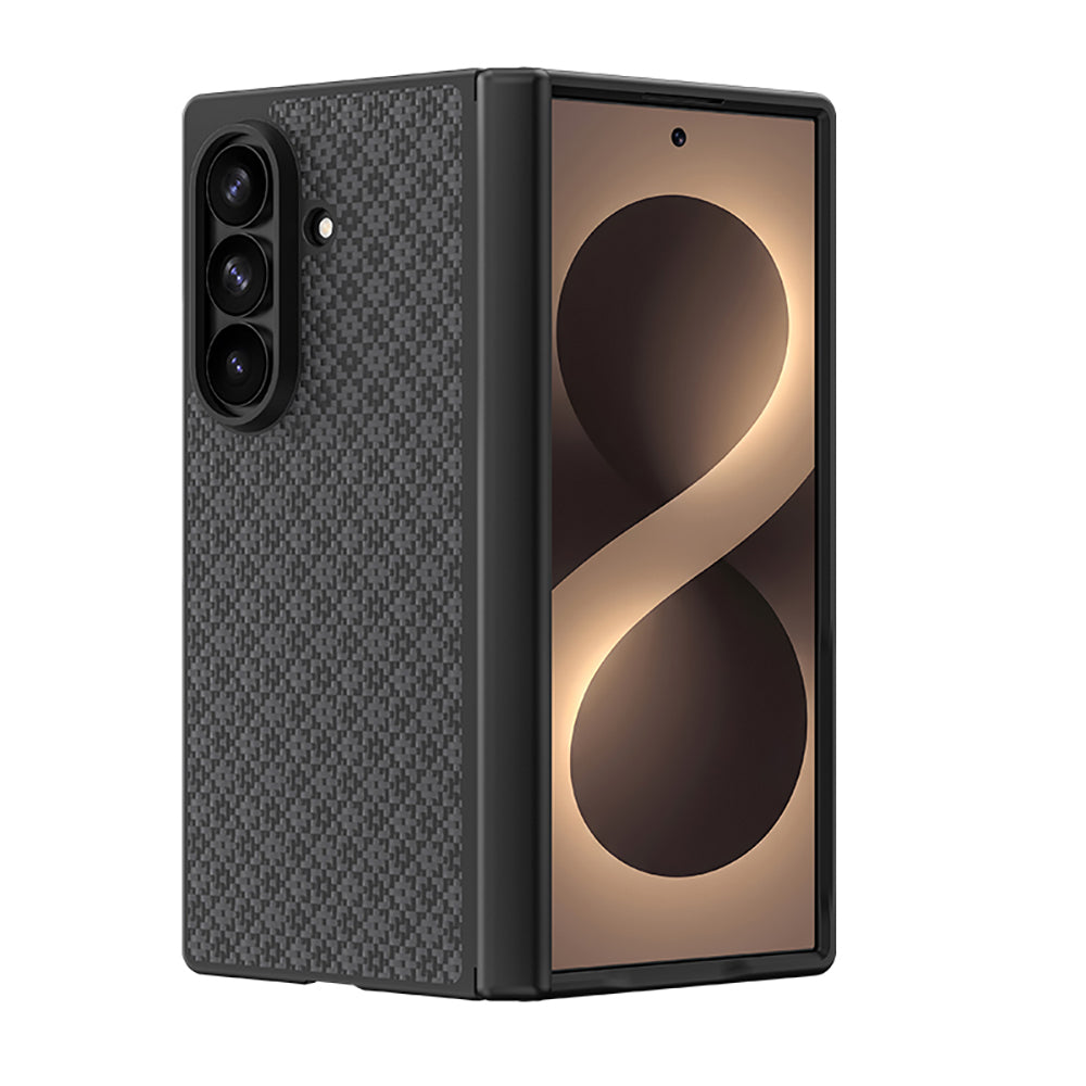 Galaxy Z Fold 8 Ultra Benks ArmorPro ArmorGrid Grand Combo Üçlü Aksesuar Seti (Ön Arka Kevlar Karbon Kapak + Ekran Koruyucu)