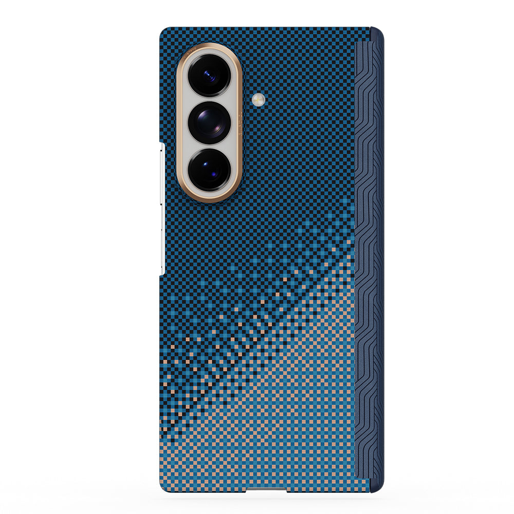Galaxy Z Fold 8 Ultra Kılıf M-safe Şarj Özellikli Raptic Aramid SkinPro Serenity Serisi Kapak