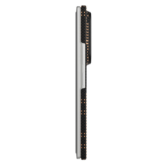Galaxy Z Fold 8 Ultra Kılıf M-safe Şarj Özellikli Raptic Aramid SkinPro Serisi Karbon Kapak