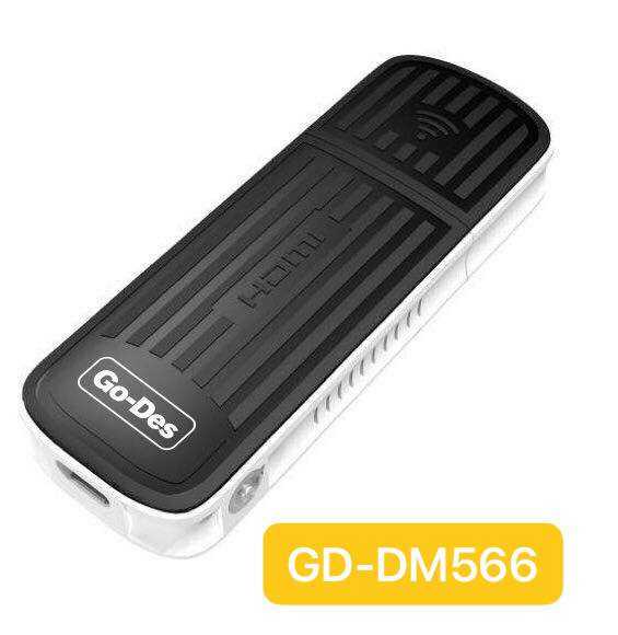 Go Des GD-DM566 Kablosuz HDMI Ses ve Görüntü Aktarıcı Siyah