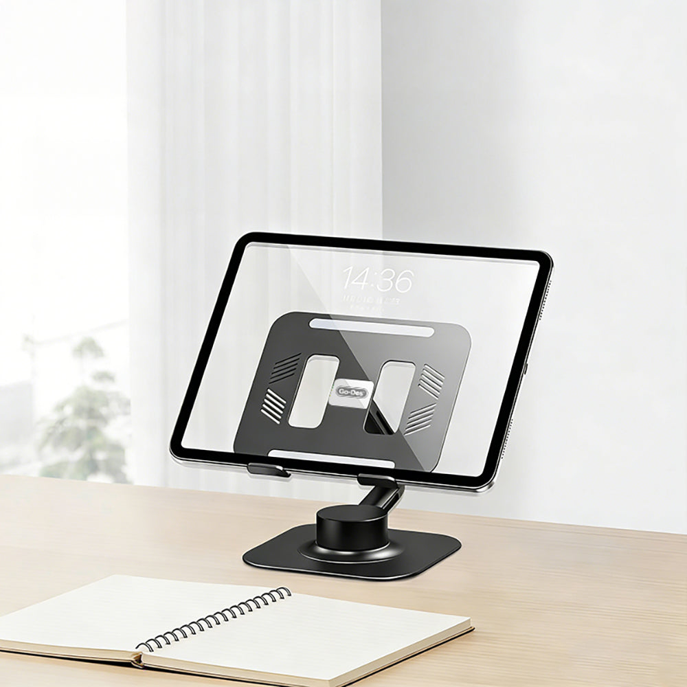 Go Des GD-HD378 Ayarlanabilir Katlanabilir 360 Derece Dönebilen Telefon ve Tablet Standı