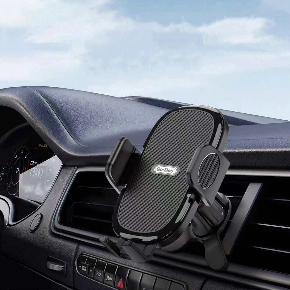 Go Des GD-HD936 360° Dönebilen ve Uzayan Başlıklı Araç Telefon Tutucu Siyah