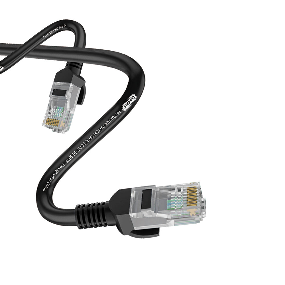 Go Des GD-HM891 1000Mbps Aktarım Hızlı RJ45 Ethernet Kablosu 20M Siyah